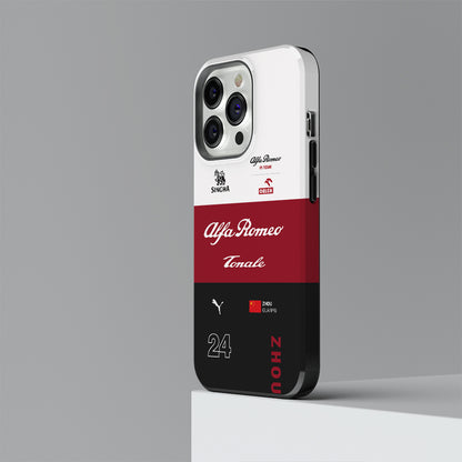 Alfa Romeo Zhou Guanyu 24 Livery Phone case