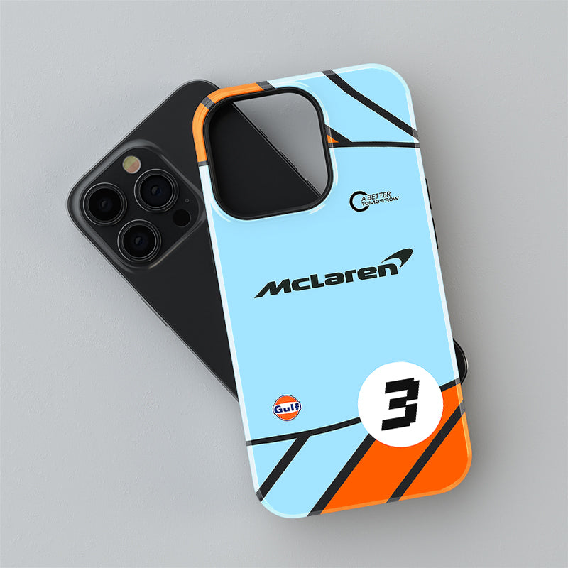 Formula 1 McLaren Gulf Livery Daniel Ricciardo Phone Case