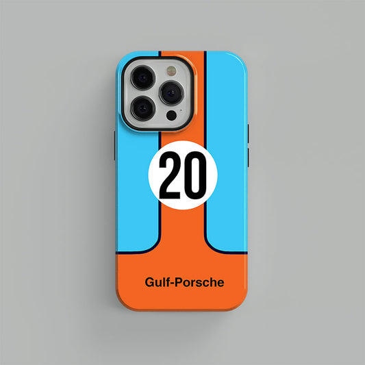 Gulf Porsche 917 Retro livery Phone case