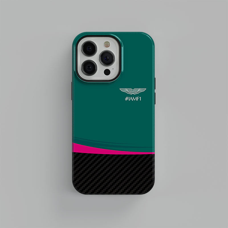 Aston Martin Cognizant AMR21 F1 Livery Phone Cases