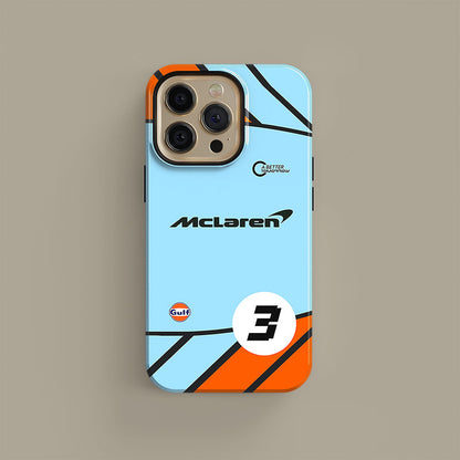 Formula 1 McLaren Gulf Livery Daniel Ricciardo Phone Case