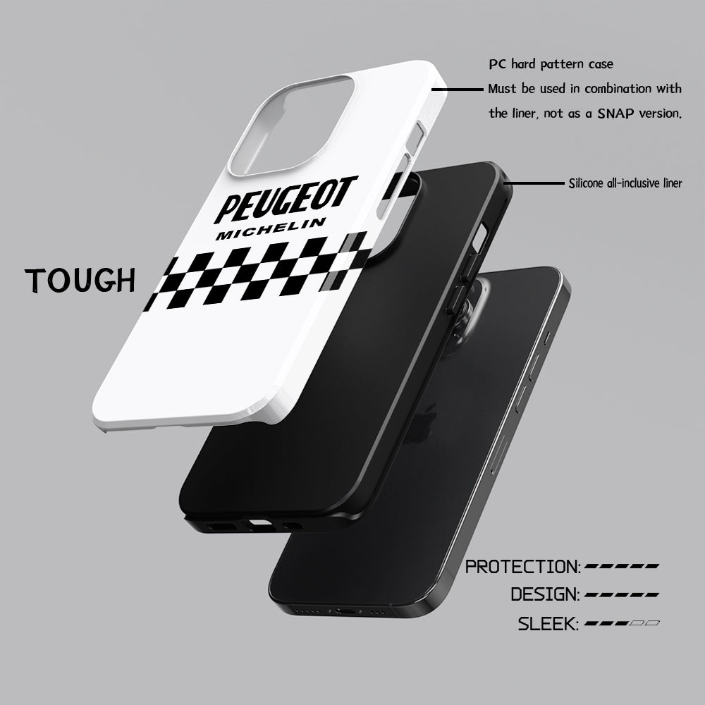 Peugeot Michelin Shell 1984 Cycling Jersey Phone Case