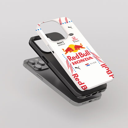Max Verstappen TurkishGP suit livery Farewell Honda livery  RB16B ありがとう PHONE CASE FOR IPHONE 13PRO