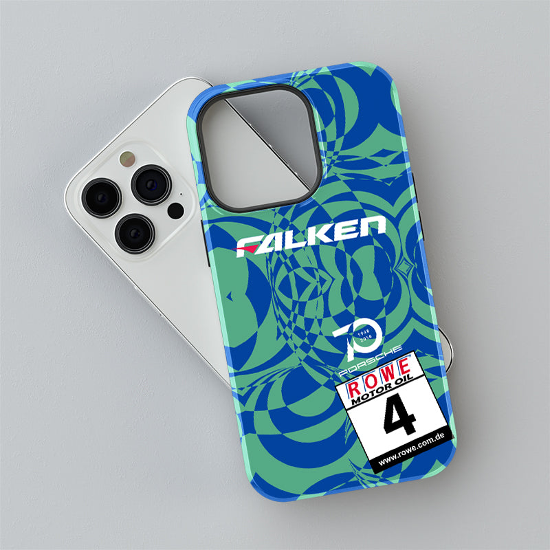 Falken Motorsports Porsche 911 GT3 R Nürburgring test Livery Phone case