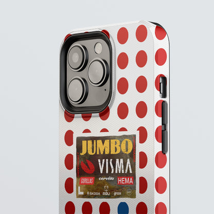 Jonas Vingegaard Mountain Jersey Team Jumbo - Visma Phone case