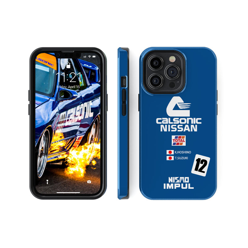NISSAN GT-R CALSONIC IMPUL '08 Livery Phone Case