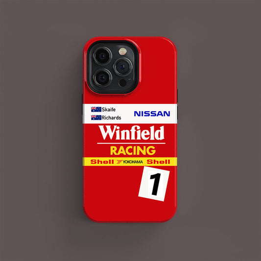 1992 Winfield Racing Nissan GT-R32 Livery Phone case