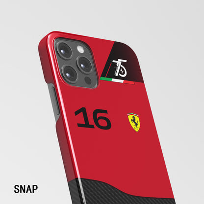 Scuderia Ferrari F1-75 livery Charles Leclerc Phone cases & covers | DIZZY