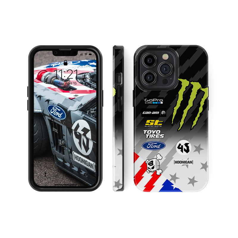 Ken Block Ford Mustang Hoonicorn V2 Climbkhana Livery Phone Cases