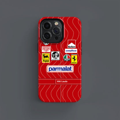 F1 Racing Legends Niki Lauda 1976 Overall Phone Case