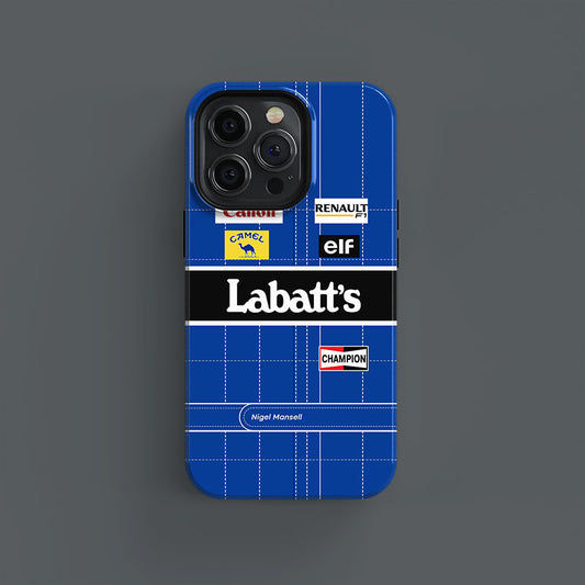 Nigel Mansell 1992 F1 World Champion Overall Phone Cases & Covers | DIZZY