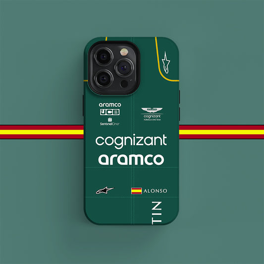 Fernando Alonso 2023 Racing Suit Phone Case