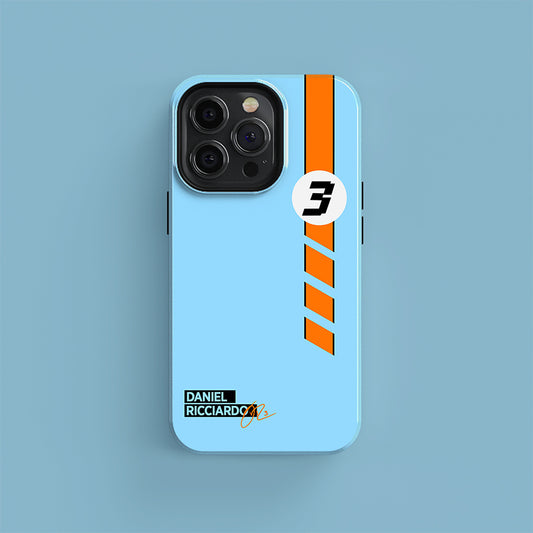 Daniel Ricciardo McLaren Gulf Livery F1 Racing Fan Gift Phone Case