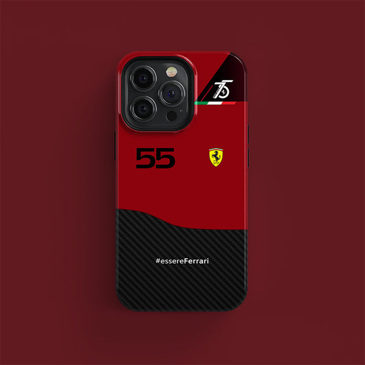 Scuderia Ferrari F1-75 livery Carlos Sainz Phone cases | DIZZY for Apple iPhone 14 and Samsung S23 series